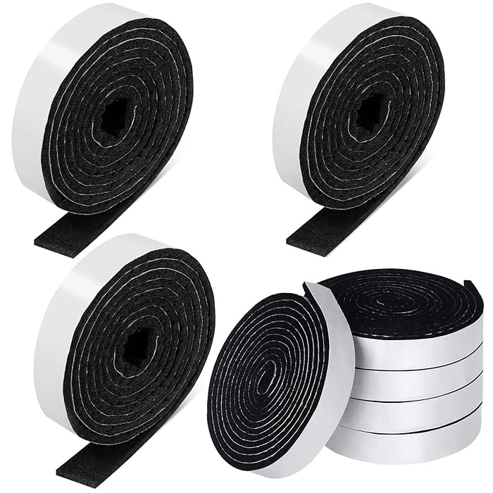 Buy 1/2 x 60 Inch Felt Strips with Adhesive Backing SelfStick Heavy