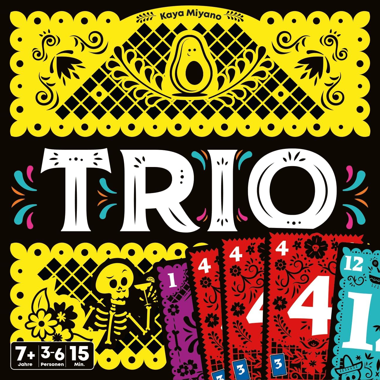 #Juegodemesa Trio en alemán (juego no dependiente del idioma) por 8€