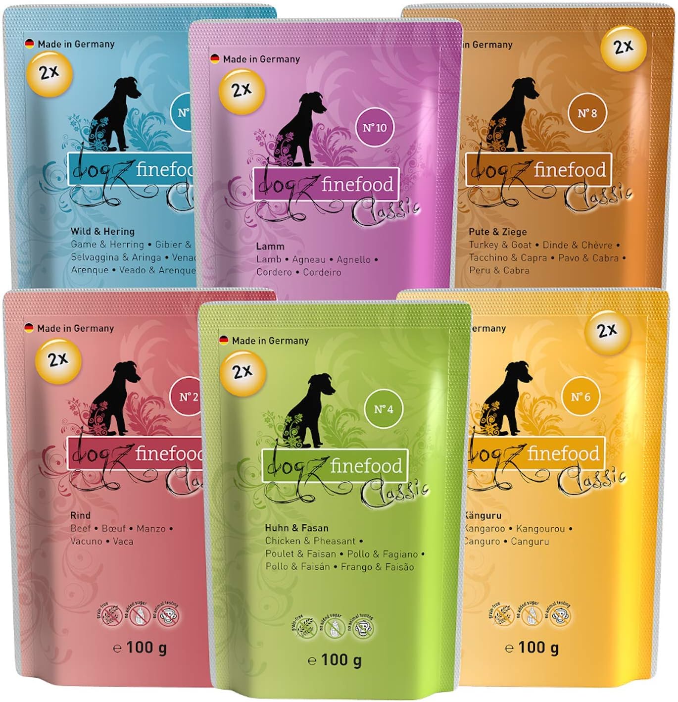 Lukullus Economy Pack 24 x 800g Duck & Veal Amazon.de Pet Supplies