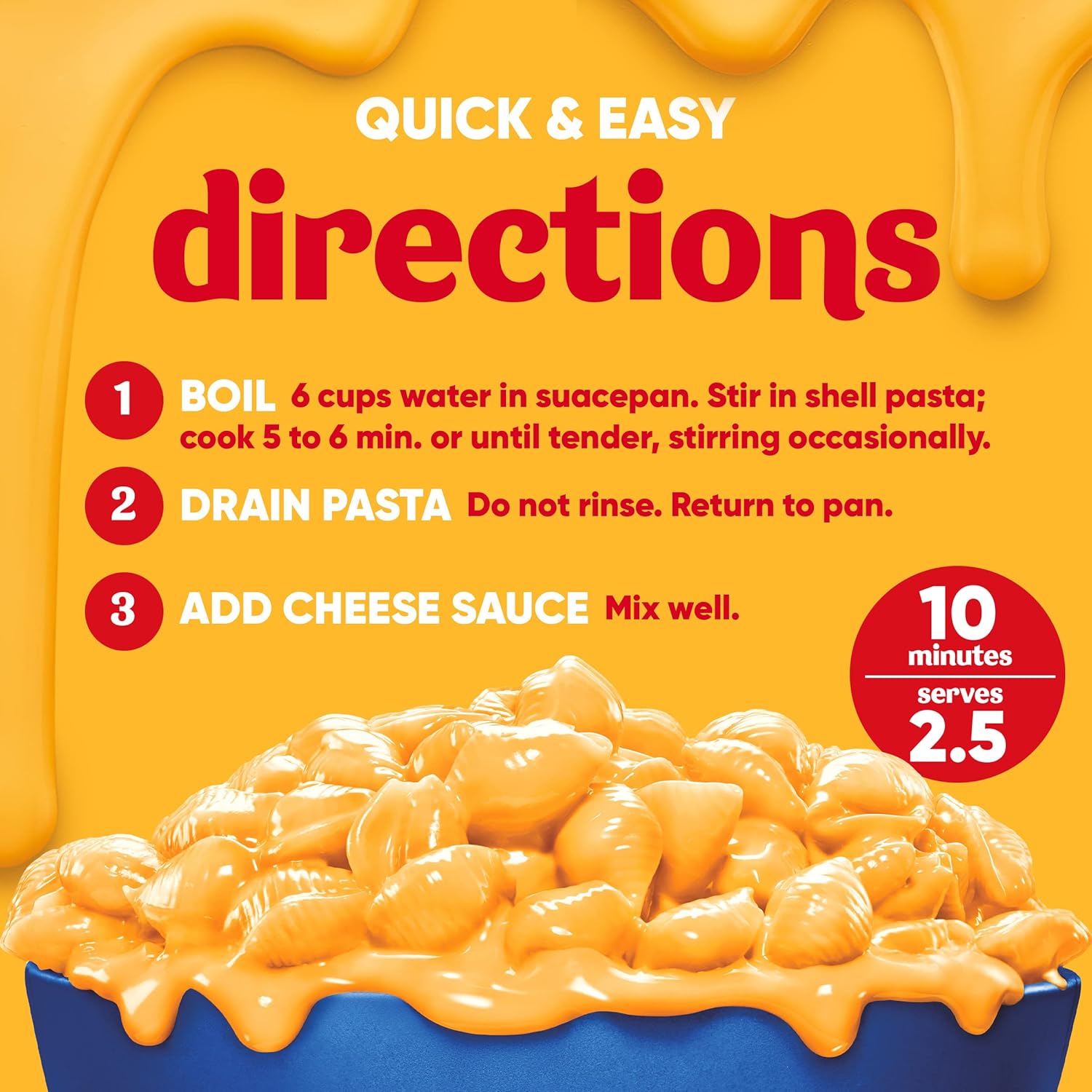 Velveeta Original Shell Pasta with Cheese Sauce Pack