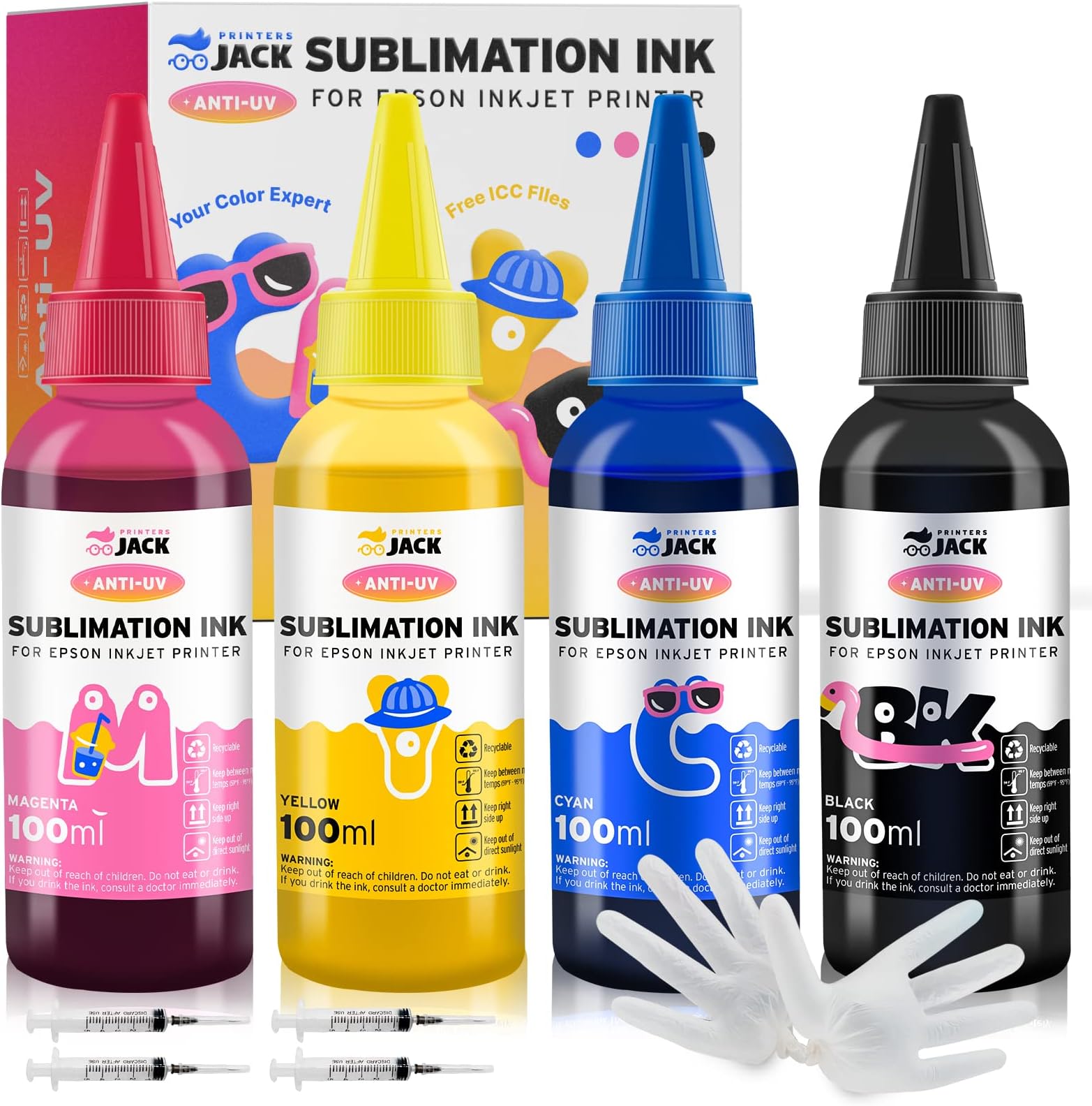 Printers Jack 440ml Sublimation Ink for EcoTank Supertank