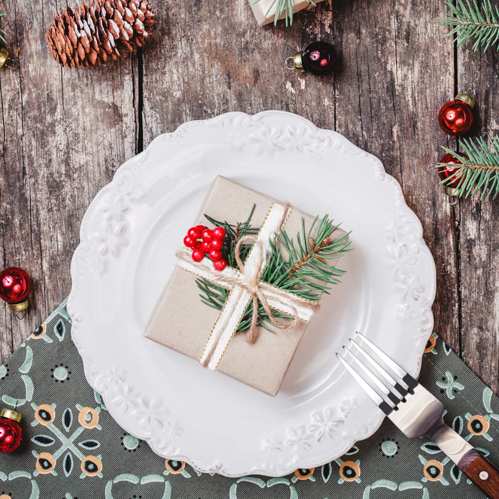 Lot De 3 Rouleaux De Ruban De Satin De Noël Double Face En Polyester Solide Pour Emballage Cadeau De Noël, Mariage, Travaux Manuels, Nœuds Pour