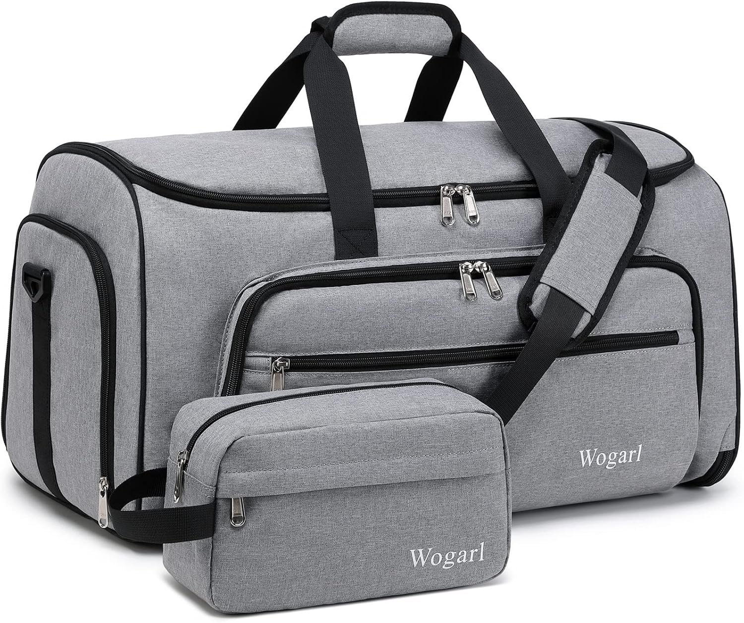 Wogarl 3 in1 Garment Bags for Travel,Convertible Garment