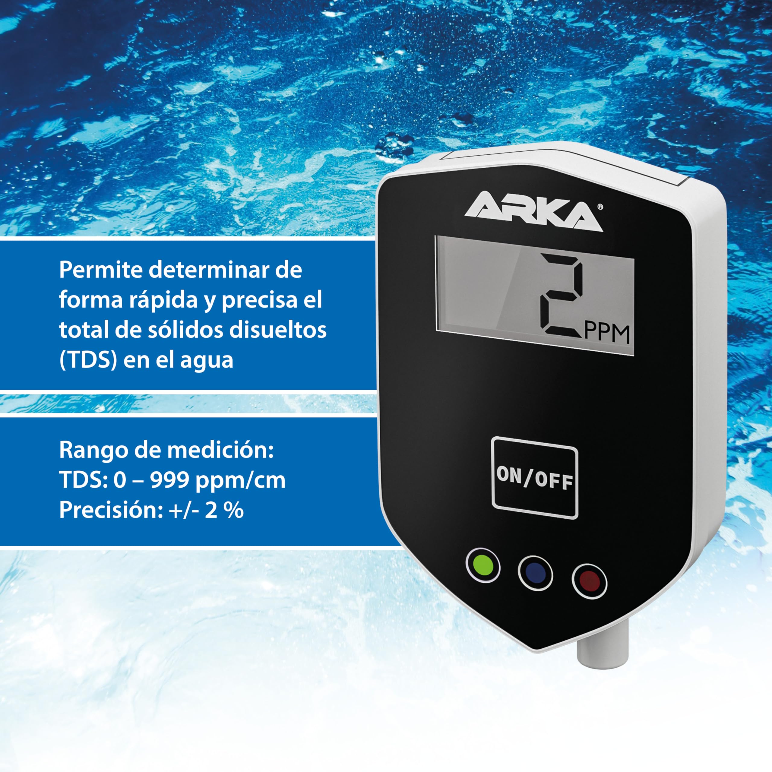 ARKA Aquatics In-Line TDS Meter