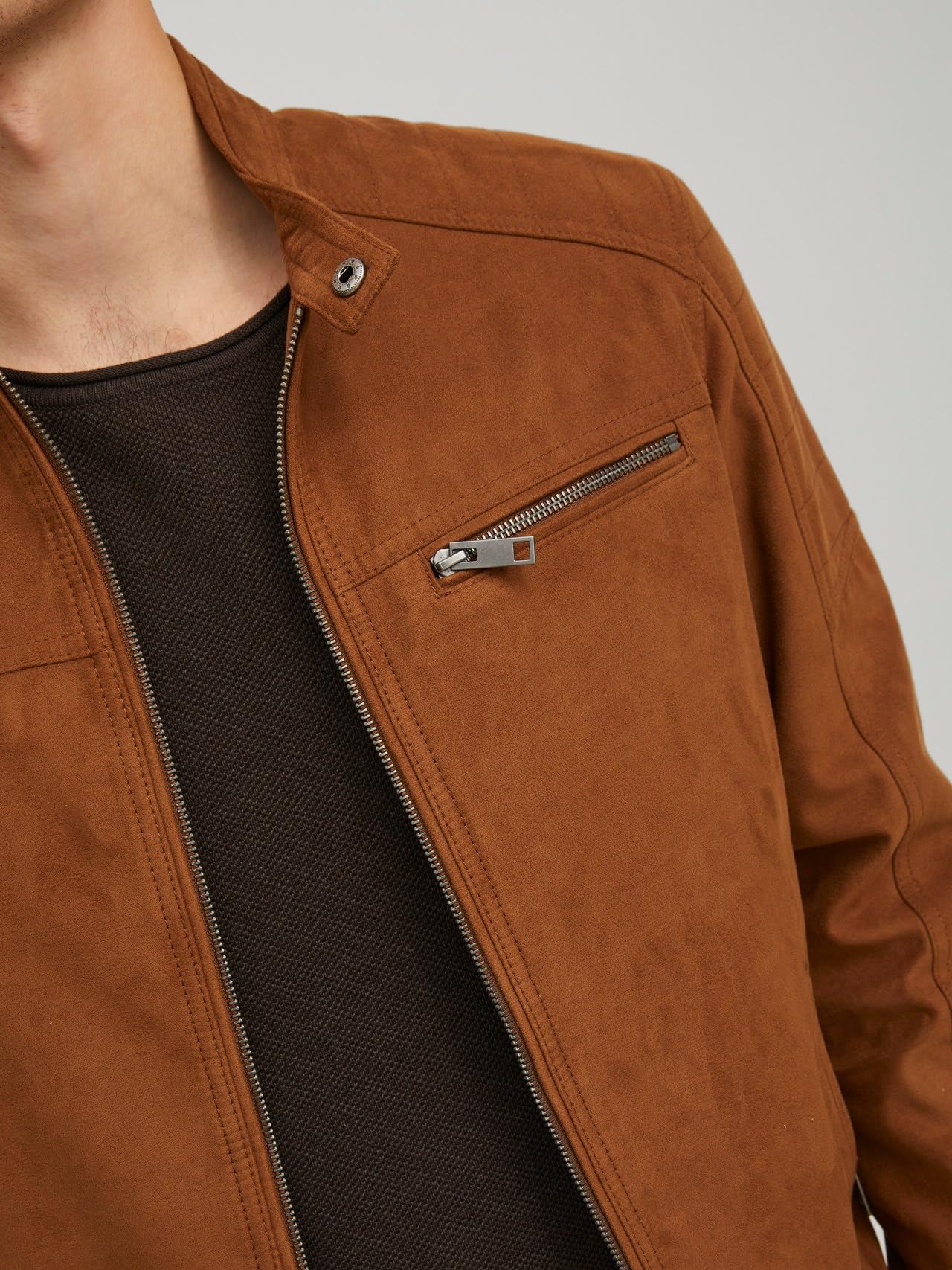JACK & JONES Faux Suede Jacket Faux Suede Jacket