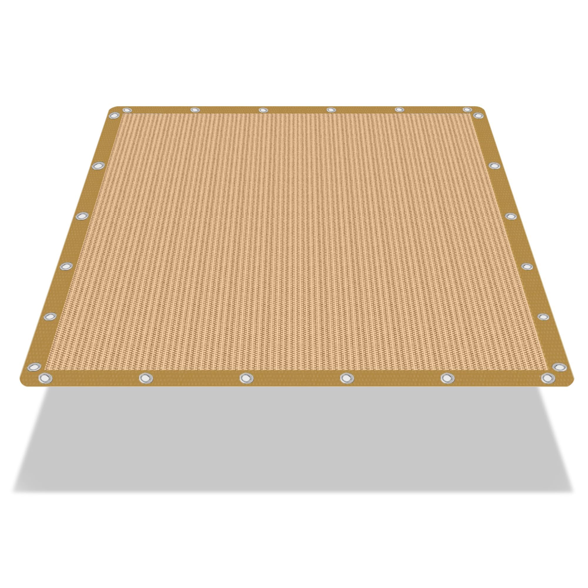 90% Shade Cloth Sun Shade Fabric Privacy Screen Shade Cover for Patio Garden Pergola Shade Cover Canopy with Gromments