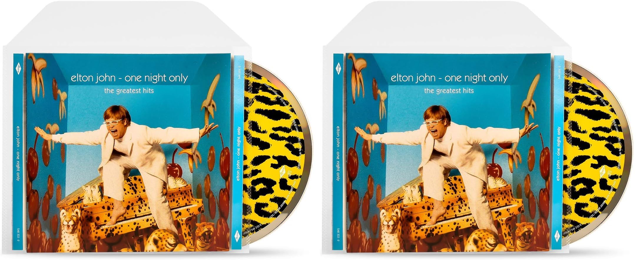 Pochette CD Transparente Non Perforée Rabat Rangement Disque Vinyle Pochette Plastique 10292