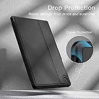 Vista 6 de JETech Funda para Samsung Galaxy Tab A8 de 10.5 pulgadas 2022 (SM-X200/X205/X207), cubierta protectora de tableta Slim Folio con soporte
