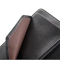 Vista 8 de Libreta rosa para mesera, libro para camarera, lindos libros para meseros con bolsillo con cierre, organizador de libros para meseras, talonario