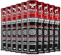 Vista 1 de TRIAX Spheron Grease NLGI-2 Complejo de litio, alta temperatura, súper resistente, ultra pegajoso, EP, resistente al agua, para quinta rueda