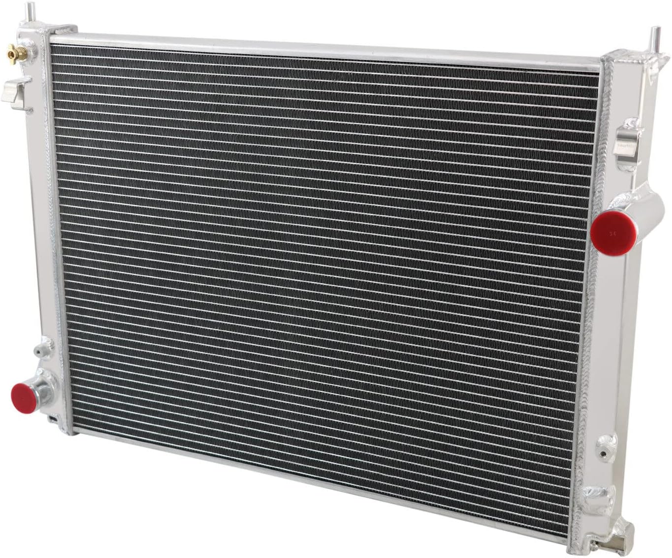 4 Row Core Radiator For 2009-2017 Dodge Challenger Charger 09-2018 Chrysler 300 3.6L V6 FLEX 5.7L V8 Gas All Aluminum Radiators