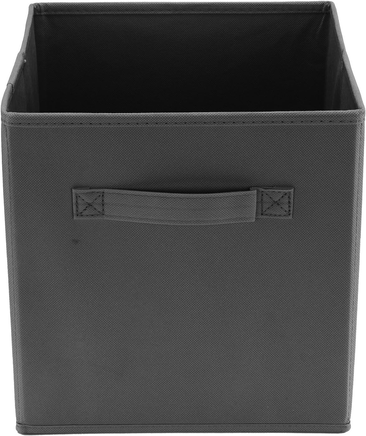 WINSOME Multipurpose Fabric Folding Storage Box with Handles Clothes