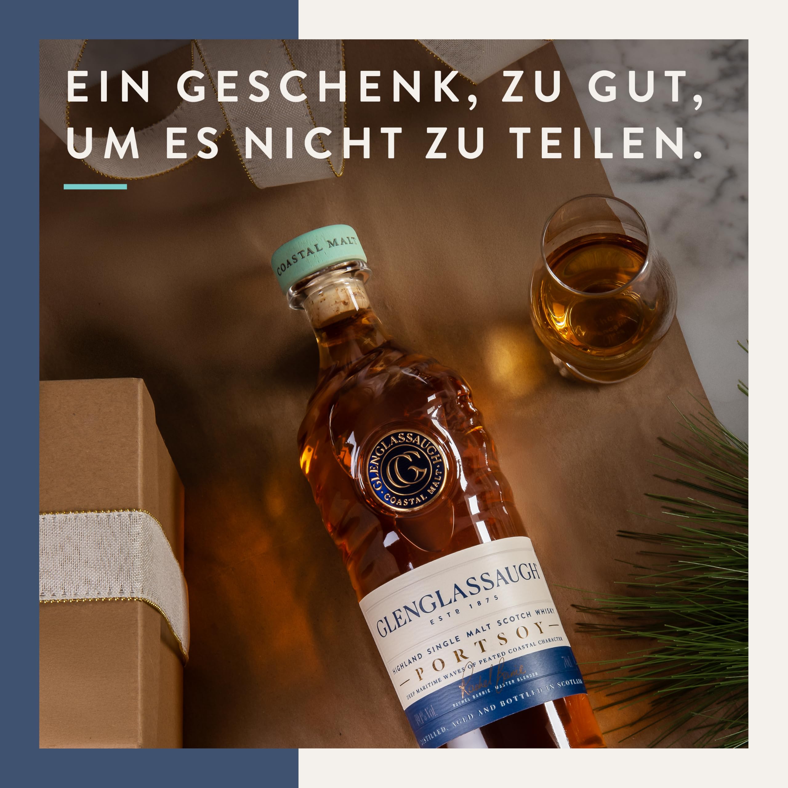 Glenglassaugh 12 Jahre - Premium Single Malt Whisky - Geschenkempfehlung - harmonisch, fruchtig und frisch - 0.7L / 45% Vol.