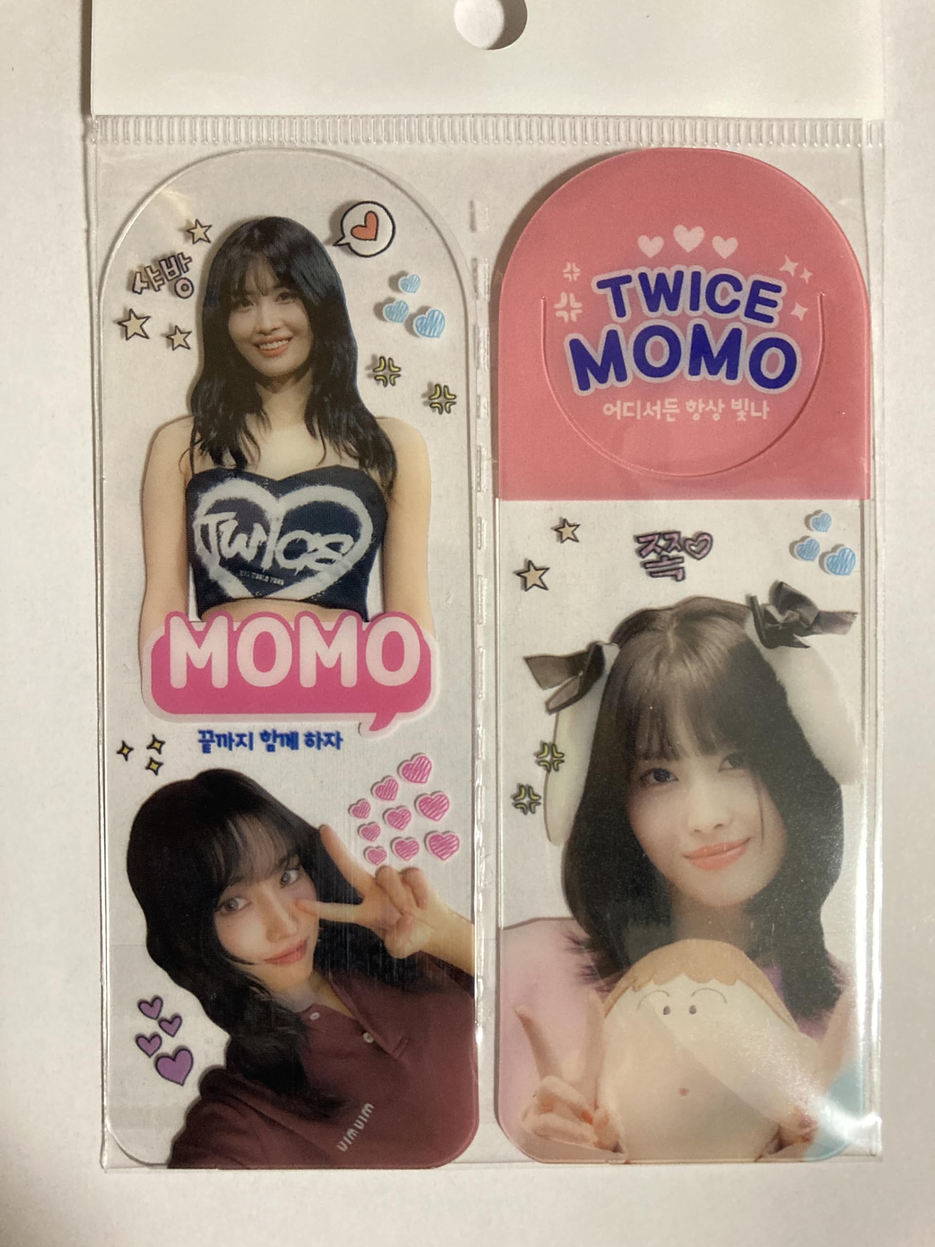 Amazon | MOMO TWICE グッズ フォトブックマーク 2枚セットしおり KPOP