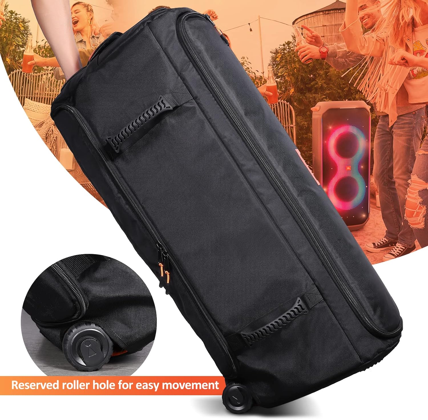 Buy Speaker Bag Rugged Speaker Bag Carry Case Compatible with JBL Party