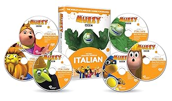 Learning Italian for Kids 6 DVD Sets - Teaching Children and