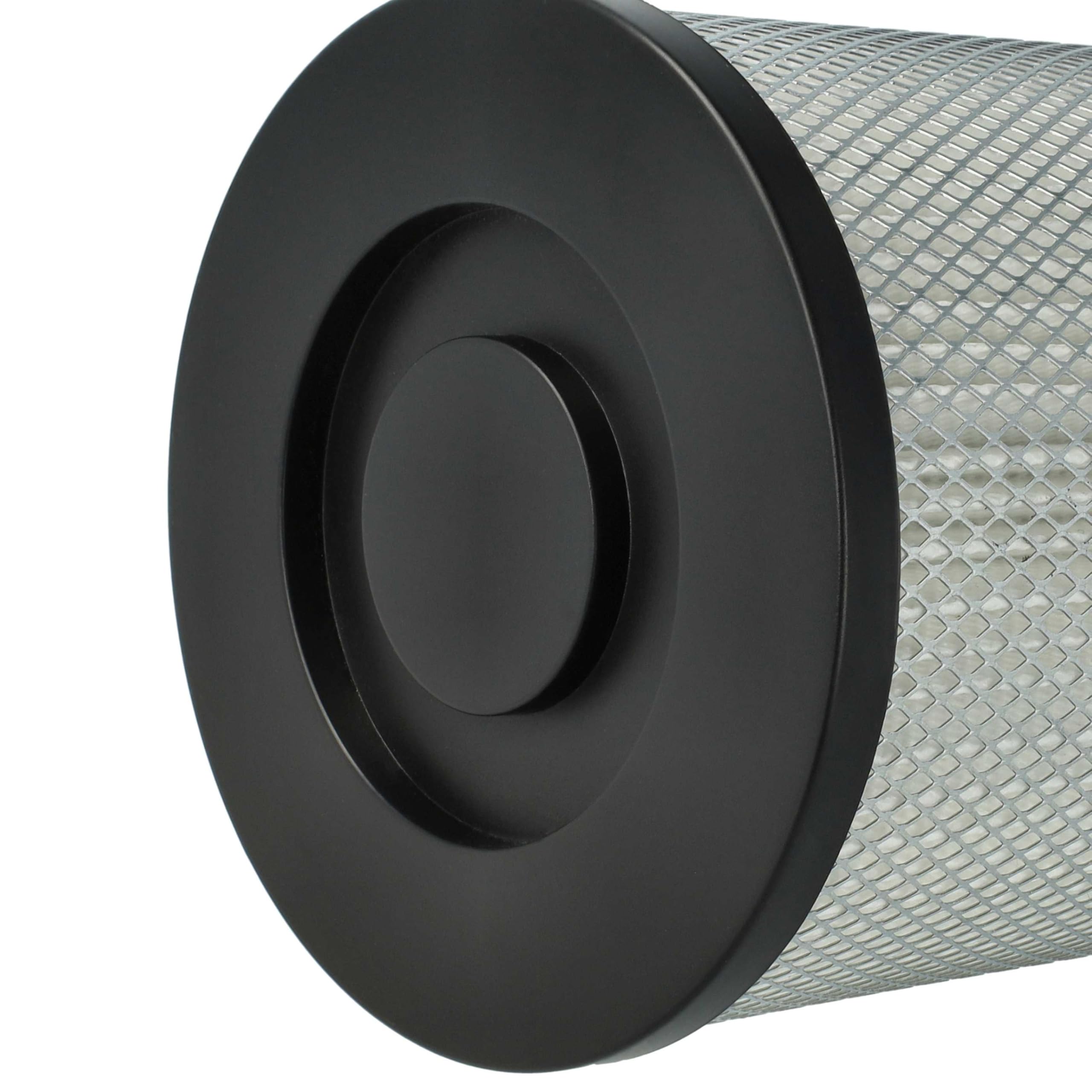 vhbw 3x filtro a pieghe piatte sostituisce Stanley STM42677 per aspiratore - nero/bianco/argento
