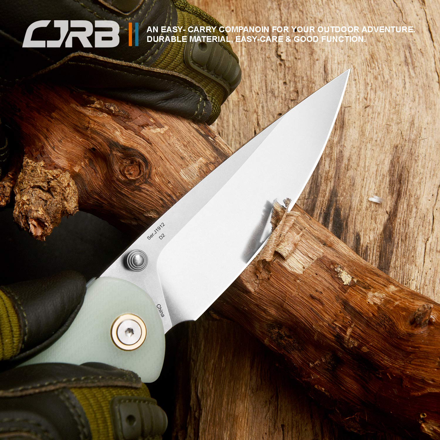 CJRB CUTLERY Folding Knife Feldspar Pocket Folding Knife