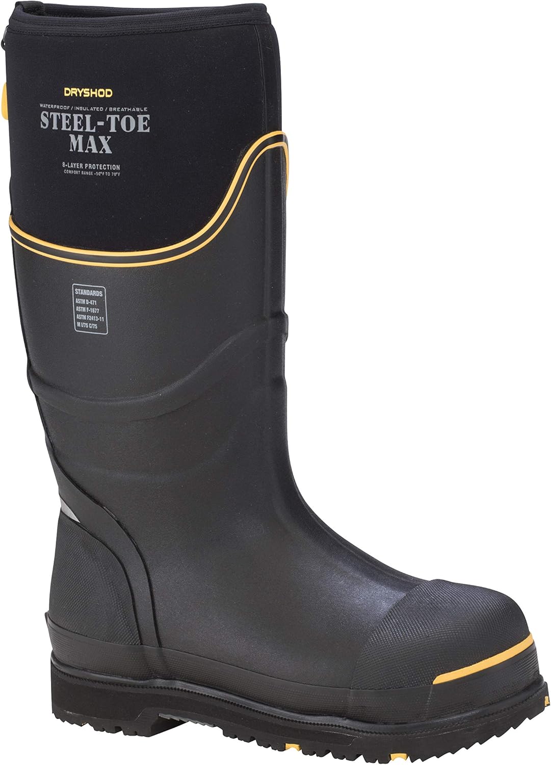 Dryshod Unisex Work Boots - Waterproof Steel-Toe