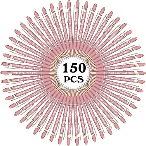 Miniatura 18 de Bolígrafos personalizados a granel grabados personalizados con punta de lápiz capacitivo, bolígrafos personalizados de tinta negra, regalos