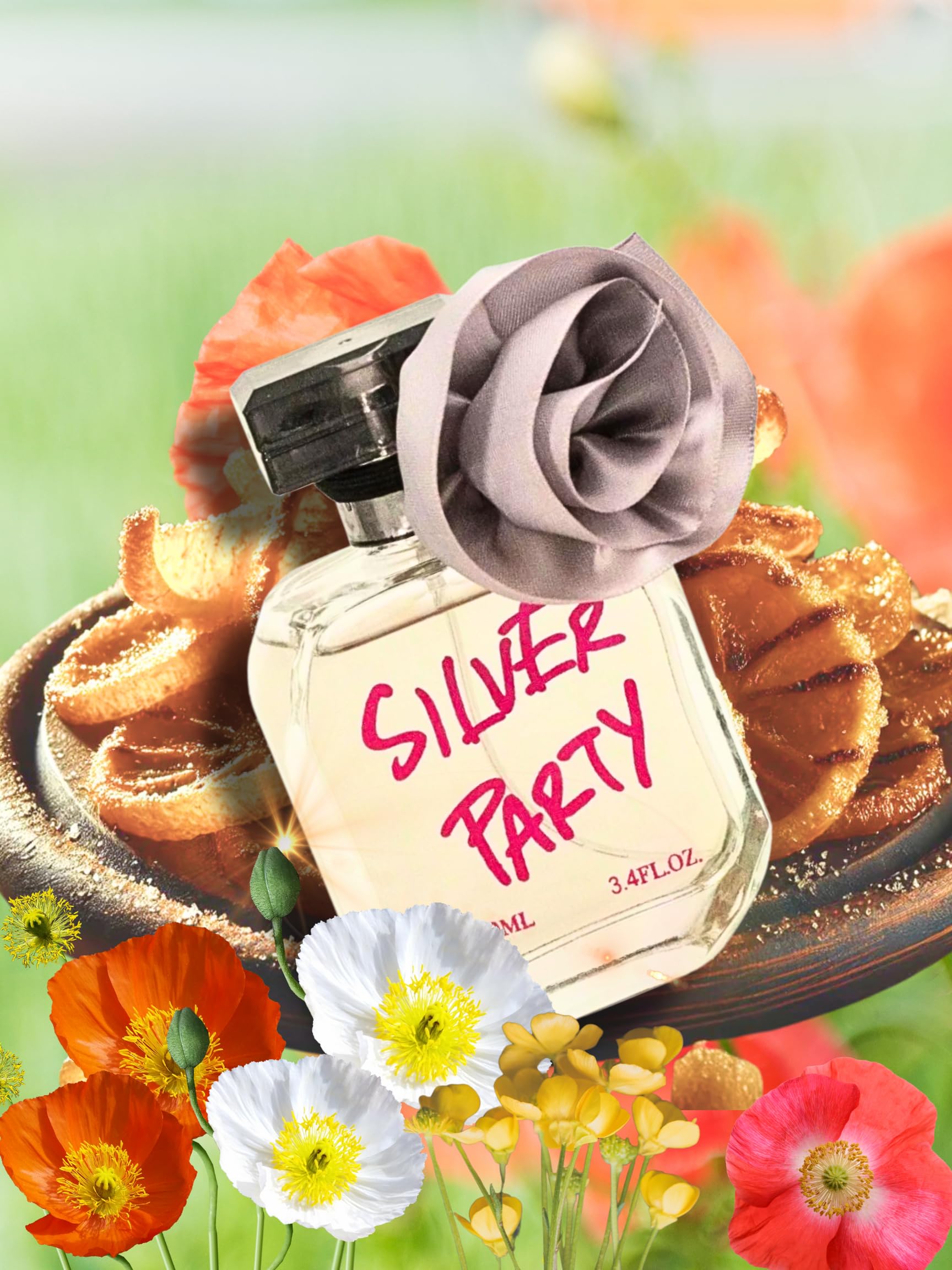 Amazon.com : SILVER PARTY EAU DE PARFUM 3.4 FL. OZ. Floral Fruity