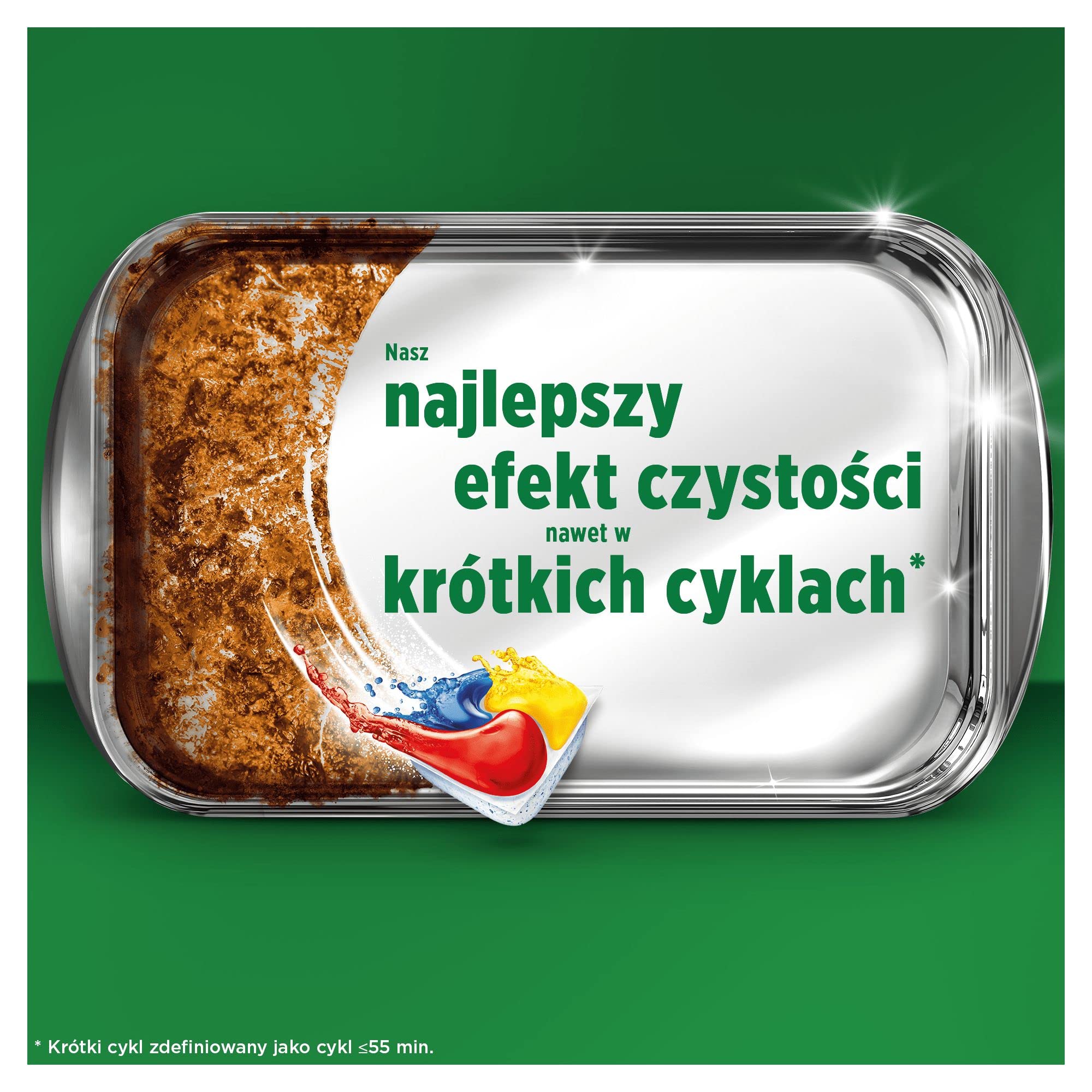 Fairy Platinum Plus Cytryna Tabletki do zmywarki All in One, 40 szt. | Najlepsze czyszczenie, aby naczynia były lśniąco czyste, nadają połysk i zapobiegają powstawaniu kamienia