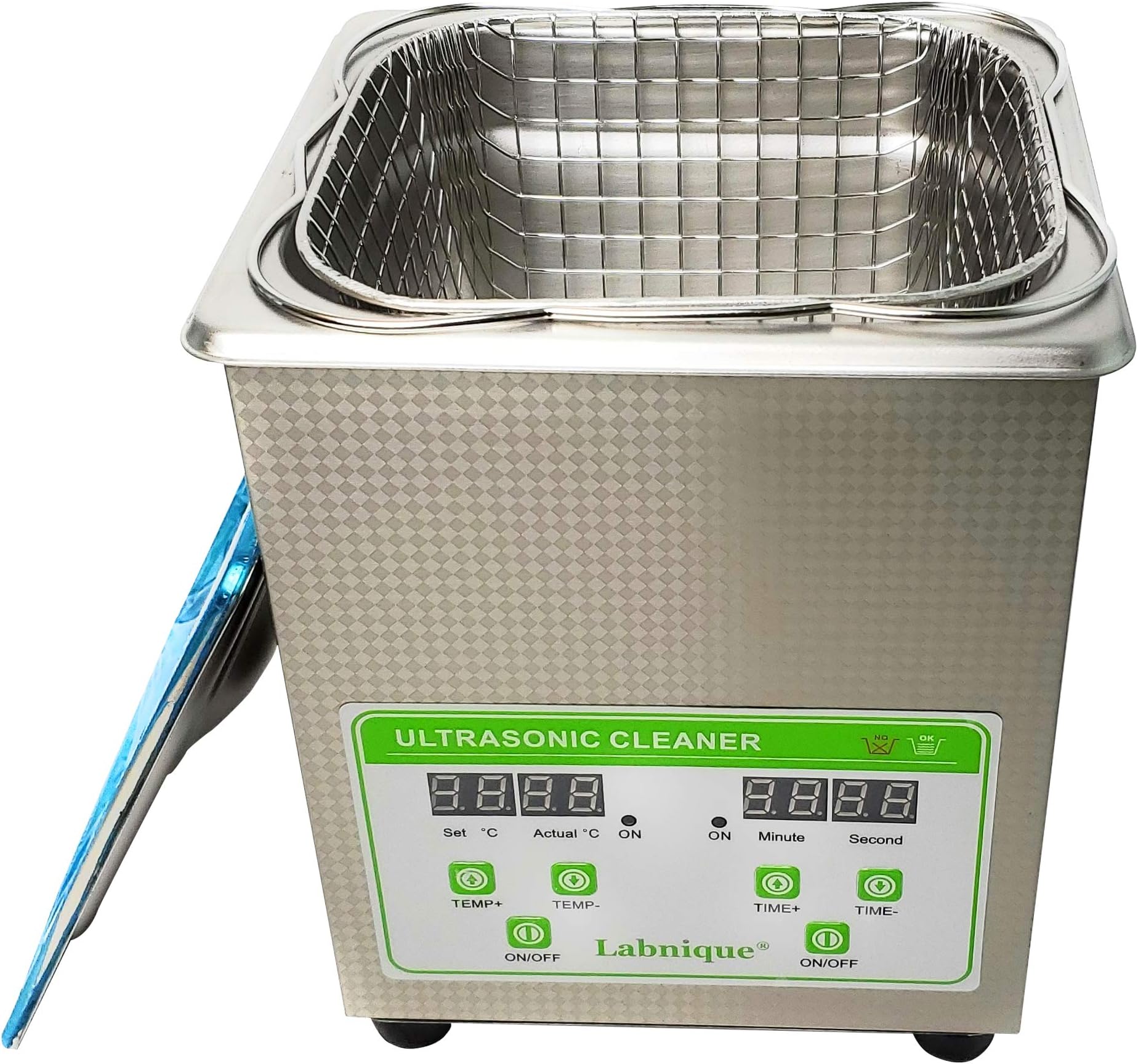 Labnique Professional 2.0L Digital Ultrasonic Cleaner with Heating, 110V
