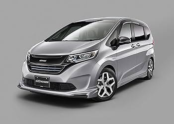 ホンダ フロントグリル GB5 GB6 GB7 GB8 フリード　 前期 美品 M'z SPEED 【未塗装品】[GB5 GB6 フリード 前期]グレースライン