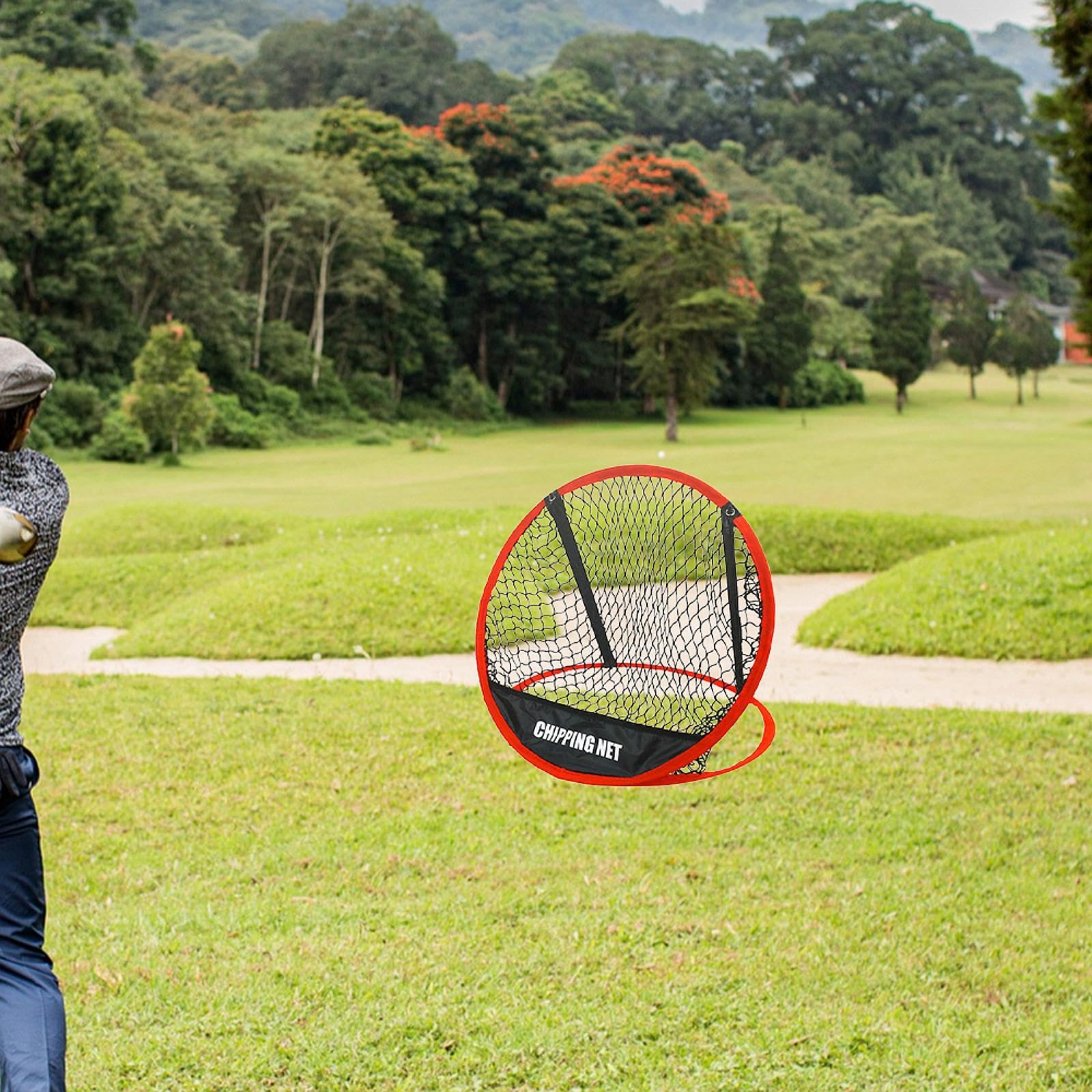 Red de Astillado de Golf, Fácil de Instalar para Ejercicio en el Patio Trasero