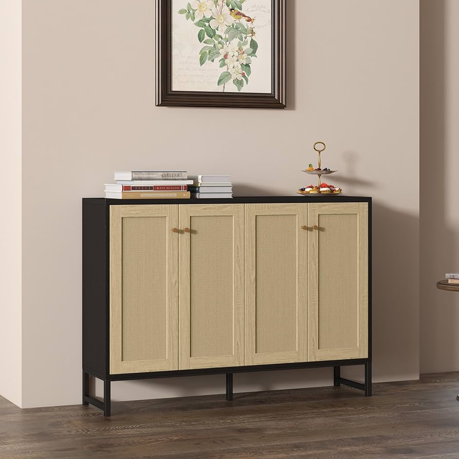 ダイニング　クリオキャビネット　アメリカ Amazon.com - Panana Sideboard Accent Storage Cabinet with