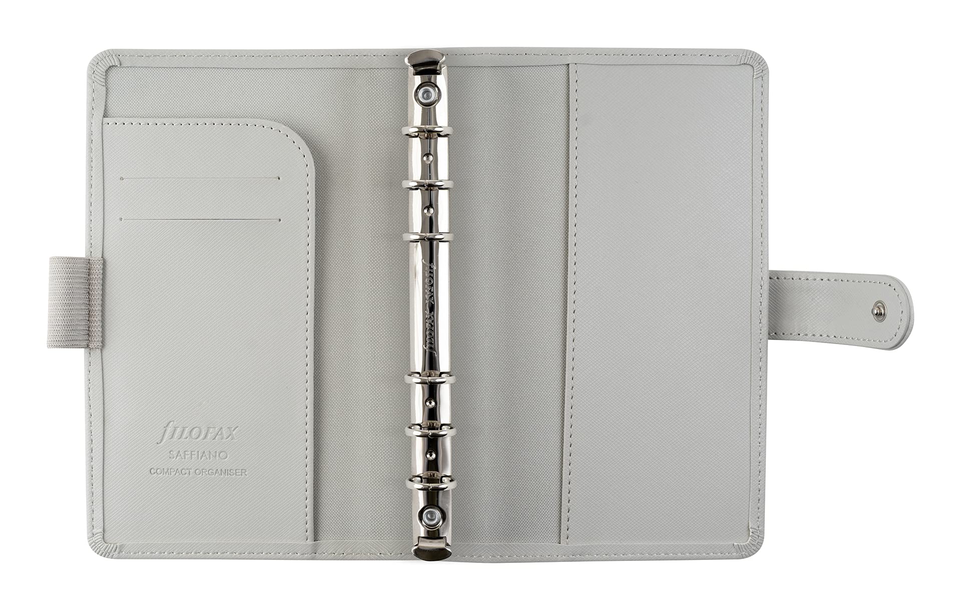 Filofax Saffiano Personal Compact Organiser - Granite - Image 3