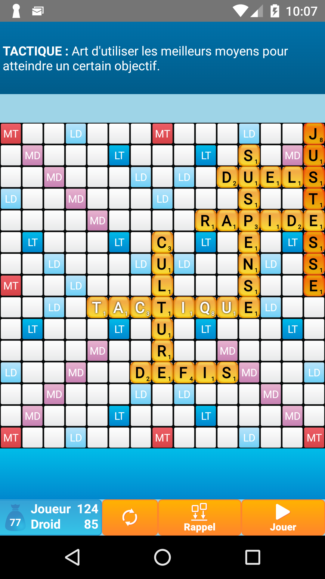 Classic Words en français - Application sur Amazon Appstore