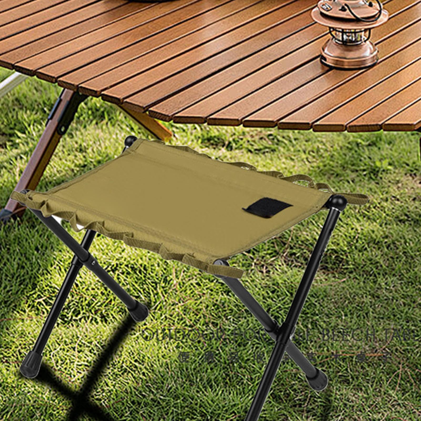 Sgabello da campeggio leggero – Sgabello portatile in lega di alluminio per esterni, mobile leggero per donne e uomini, soluzione per, spiaggia, viaggi | Esterno Leggero Portatile Pieghevole Per Esterno Donne Uomini Fidanzato Viaggio Pesca Picnic