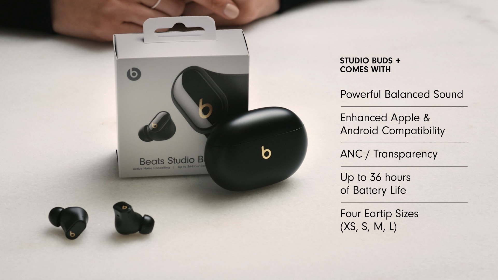 Beats Studio Buds + | True Wireless Noise Cancelling Earbuds