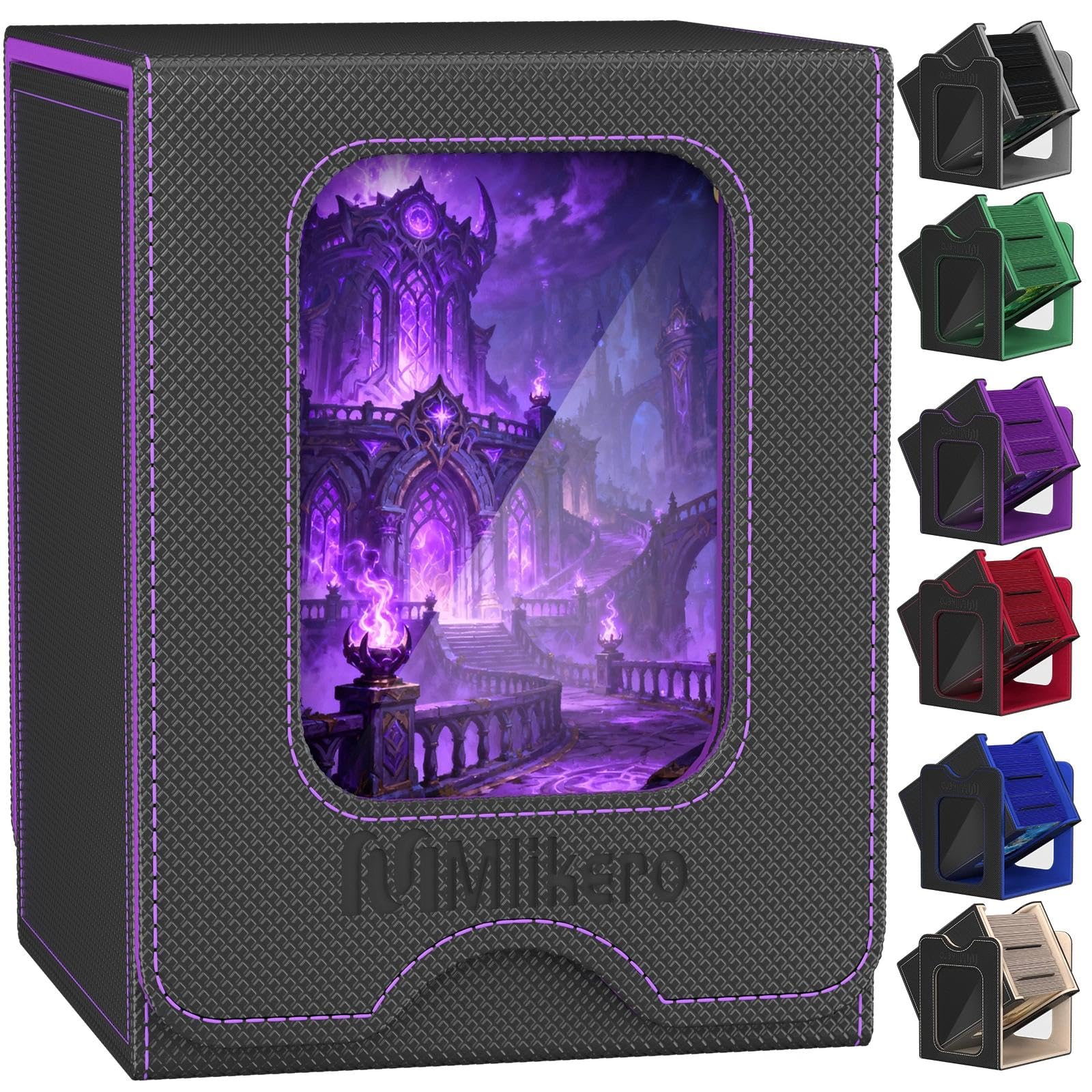 Mlikero Commander Deck Box, Card Deck Box, Commander Display