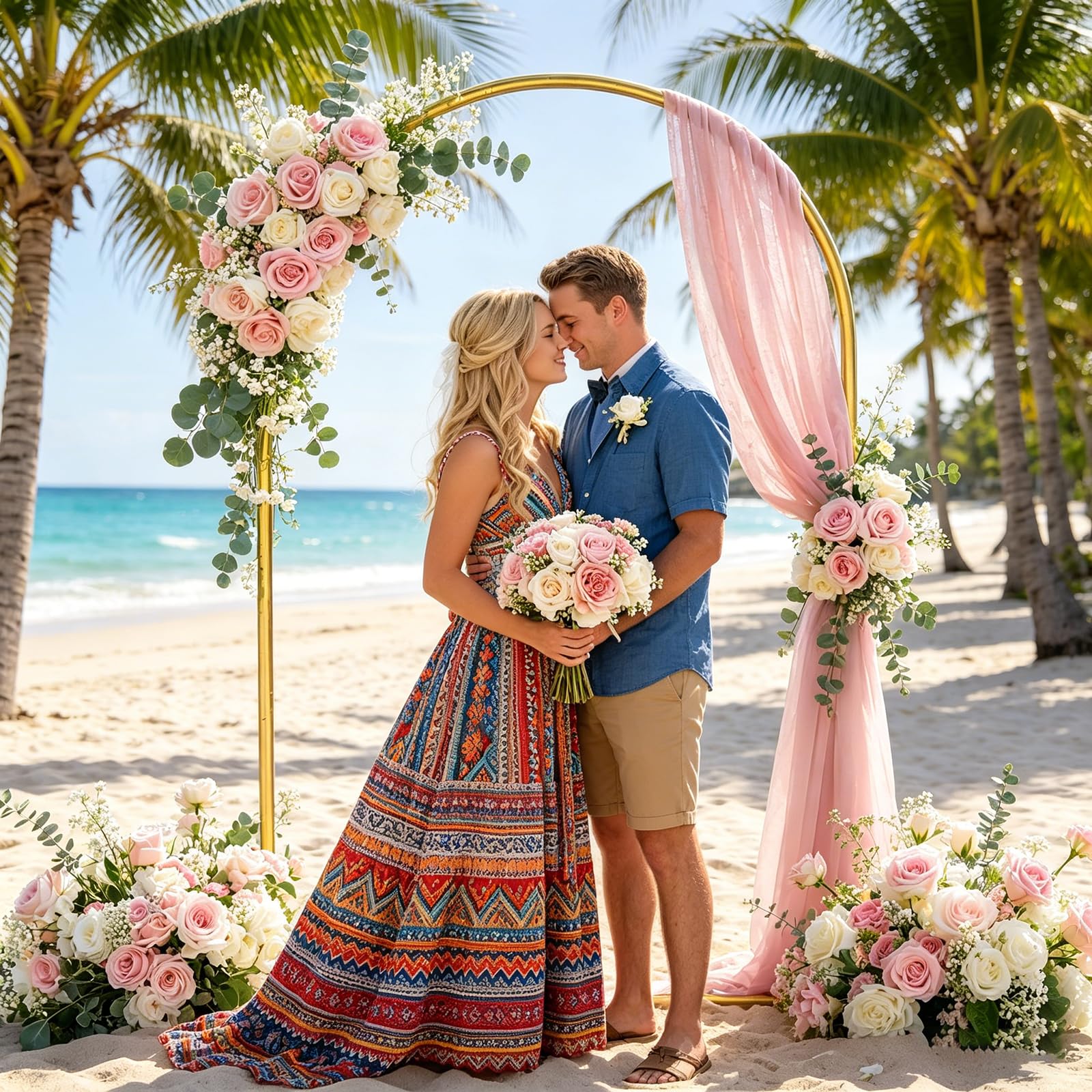 Support d'arche de Mariage de 1,8m, Cadre d'arrière-Plan arqué en métal pour Anniversaire, Mariage, Remise de diplôme, fête, célébration d'anniversaire Décoration d'arrière-Plan en Studio