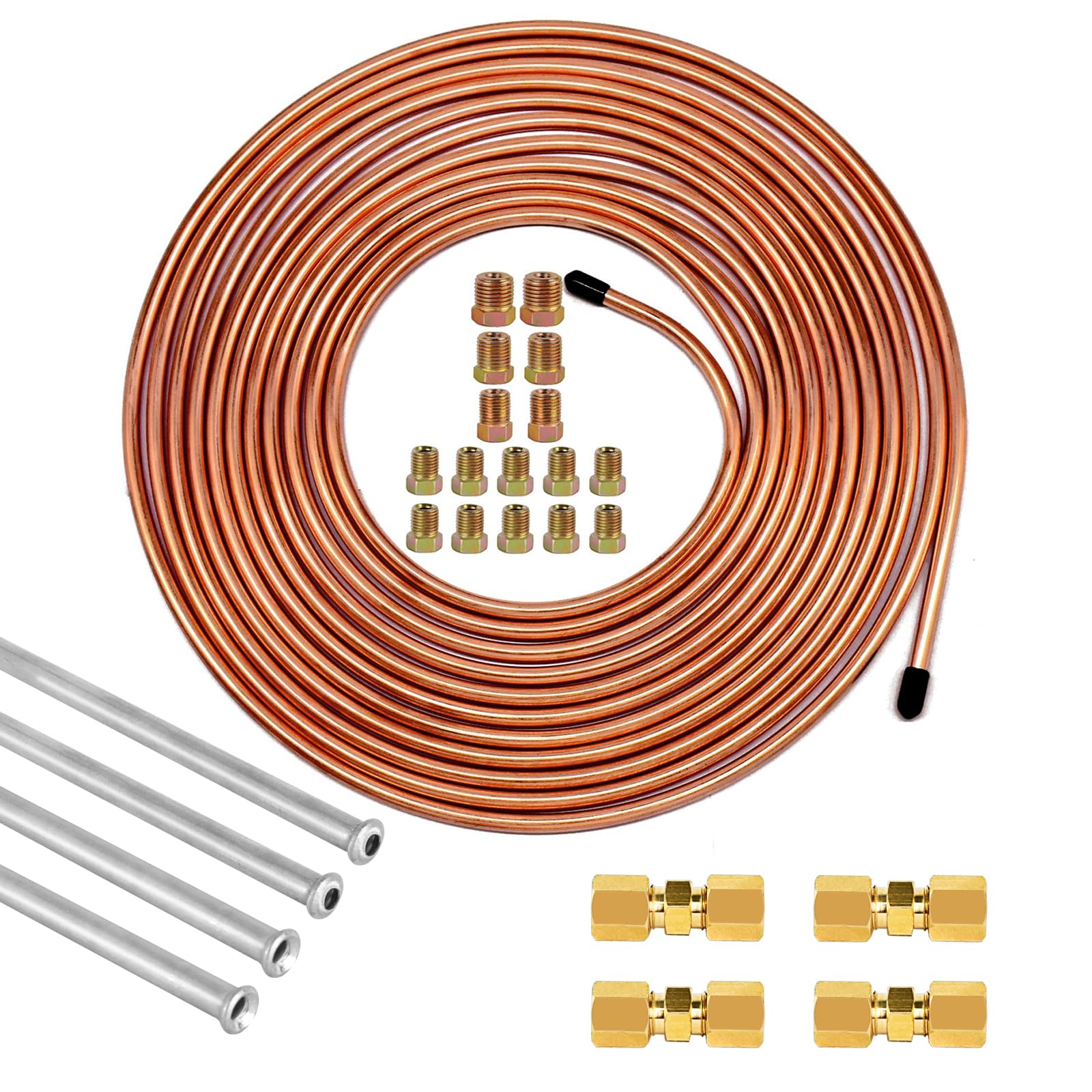 MuHize 20 ft Brake Line Repair Kit