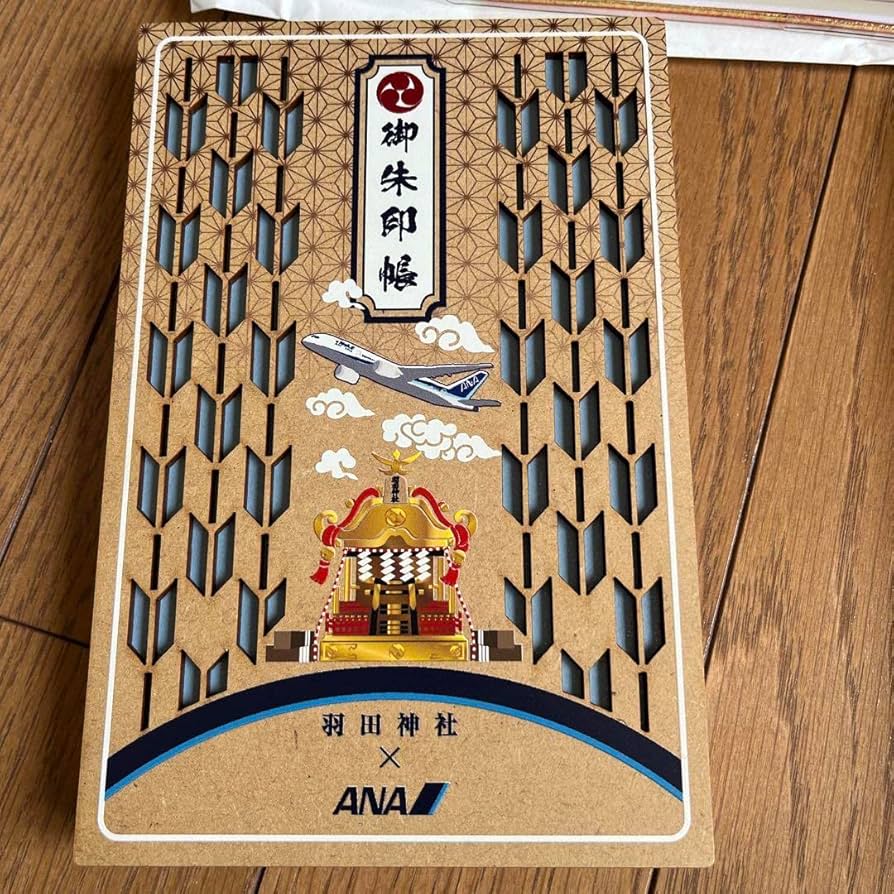 【新品】ANA × 穴守稲荷 コラボ　御朱印帳 Amazon | ANA 限定御朱印帳 穴守稲荷 羽田神社 コラボ 全日空