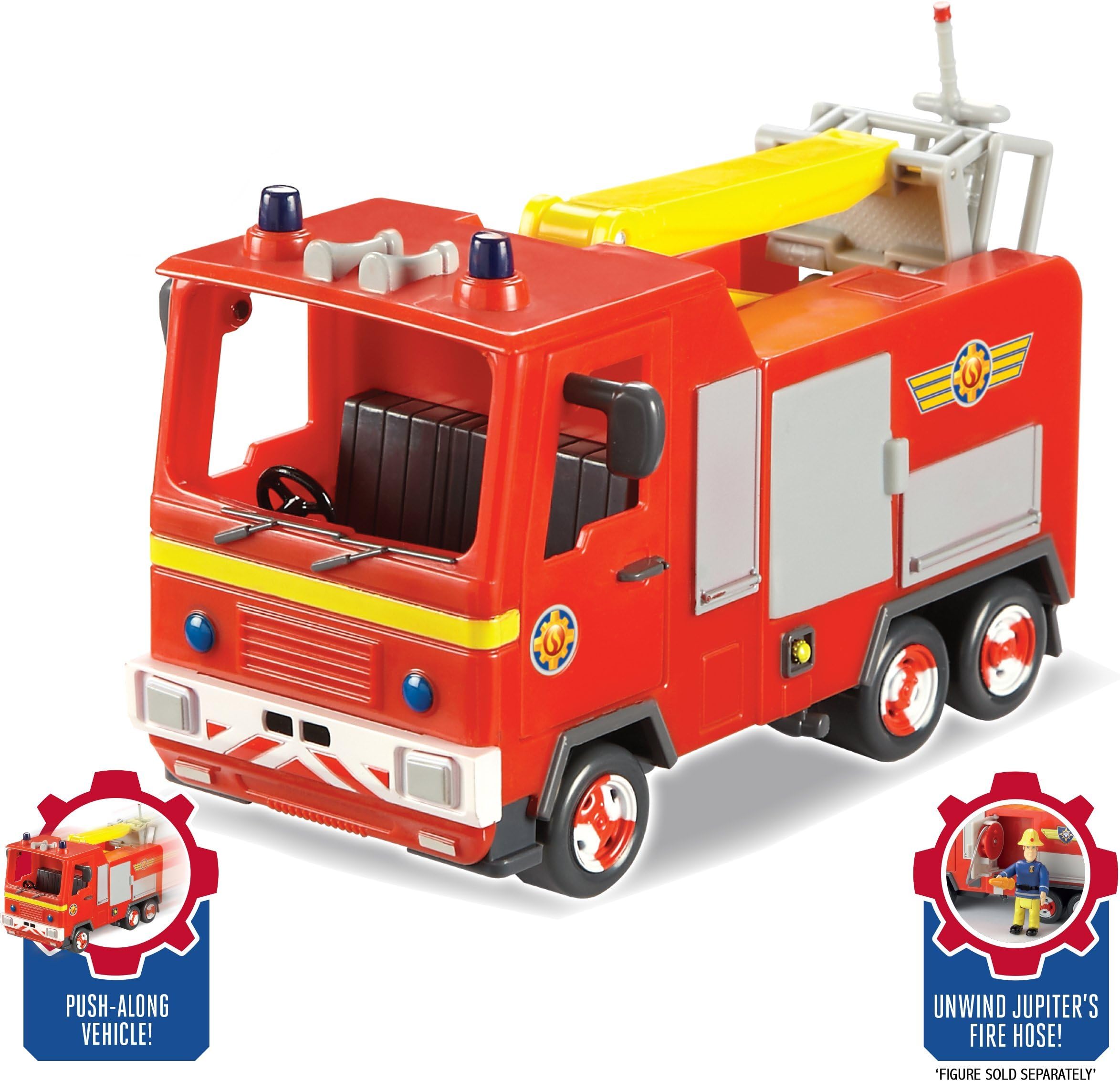 Character Options Fireman Sam Jupiter Vehicle Toy