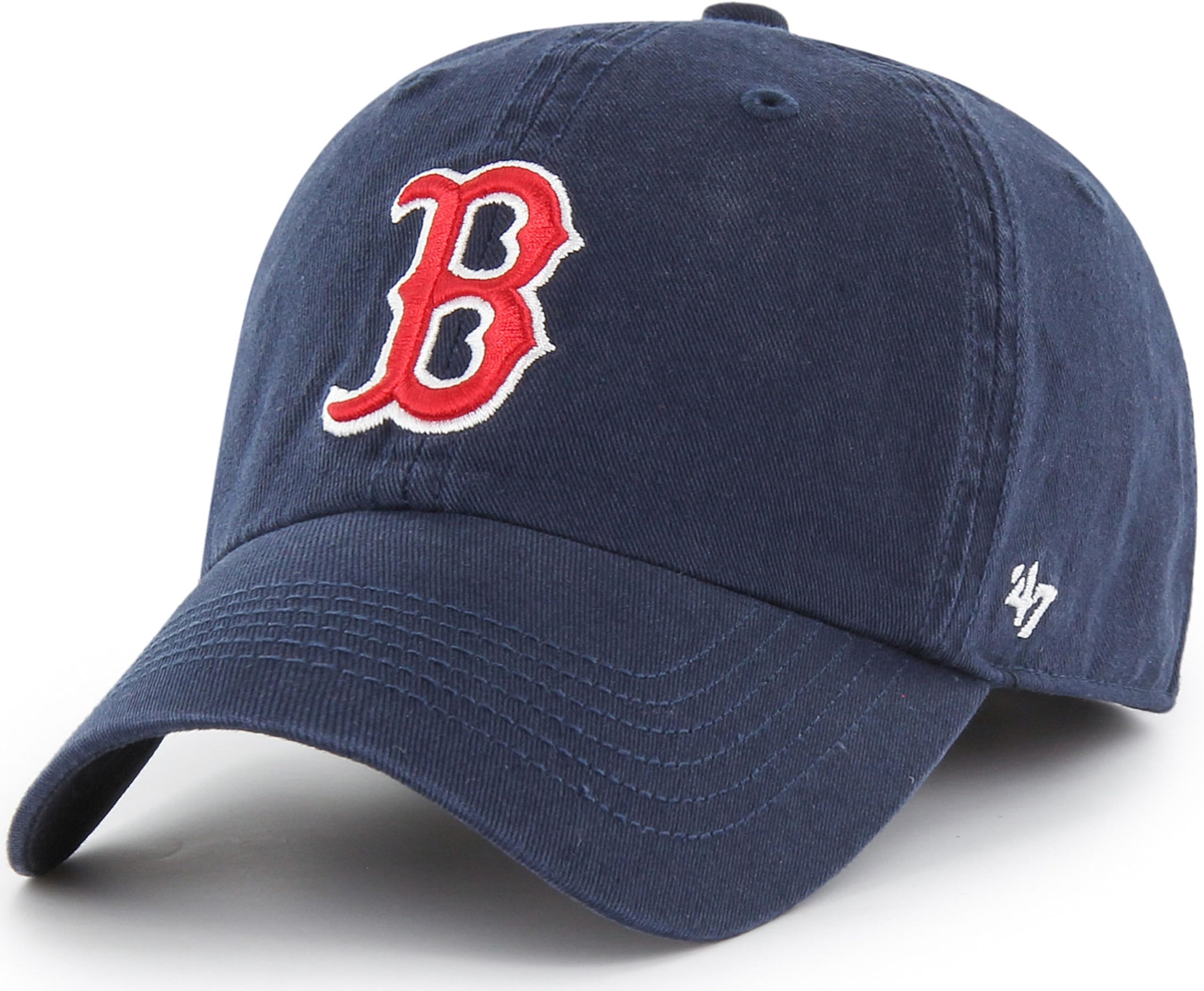 47MLB Team Color Primary Logo Franchise Fitted Baseball Hat Cap, Unisex Adult