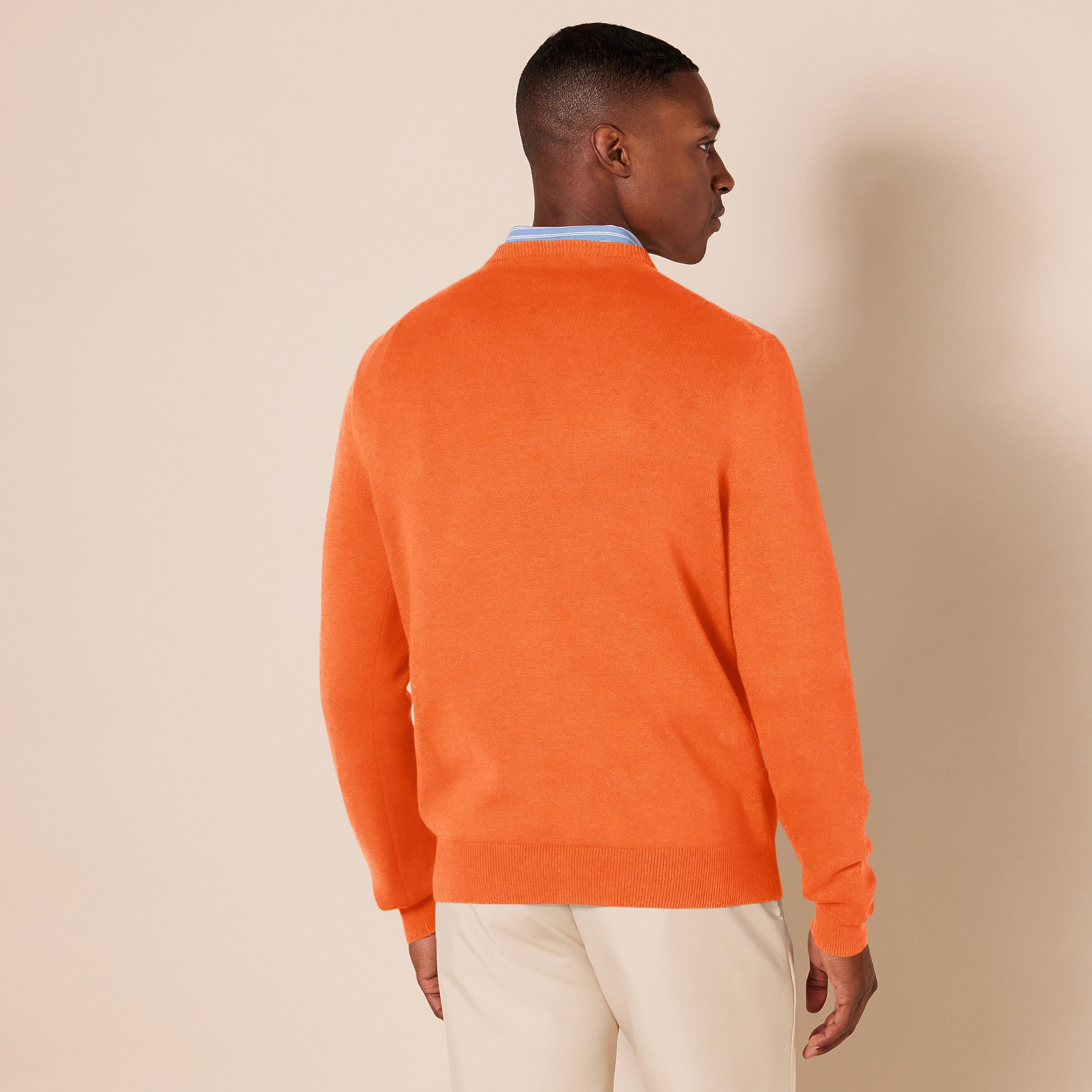 Amazon Essentials Homme Pull à Col en V (Disponible en Grandes Tailles et Grandes Longueurs)