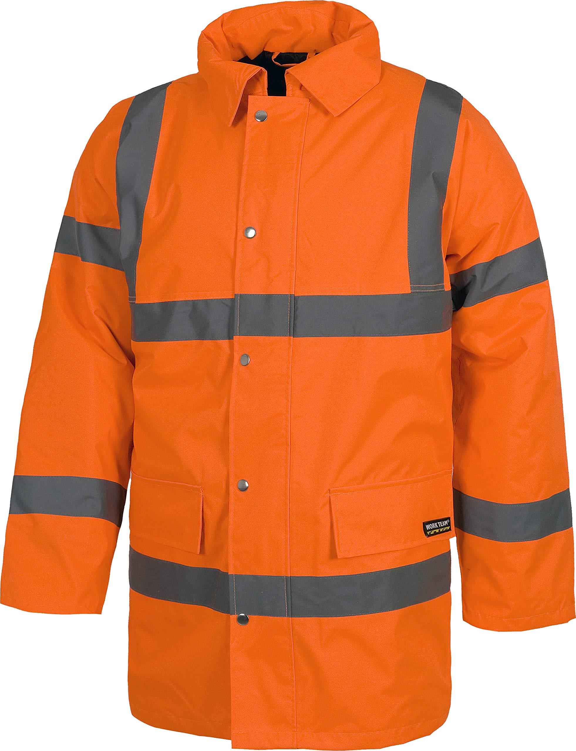 Work Team Parka combinada Alta Visibilidad con Cintas Reflectantes. EN471. Hombre