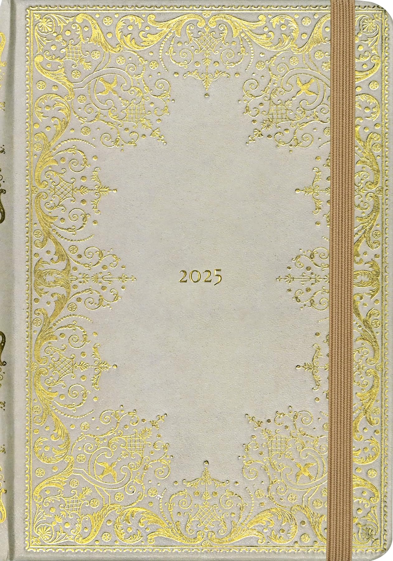 2025 Gilded Ivory Weekly Planner (16 months, Sept 2024 to Dec 2025)