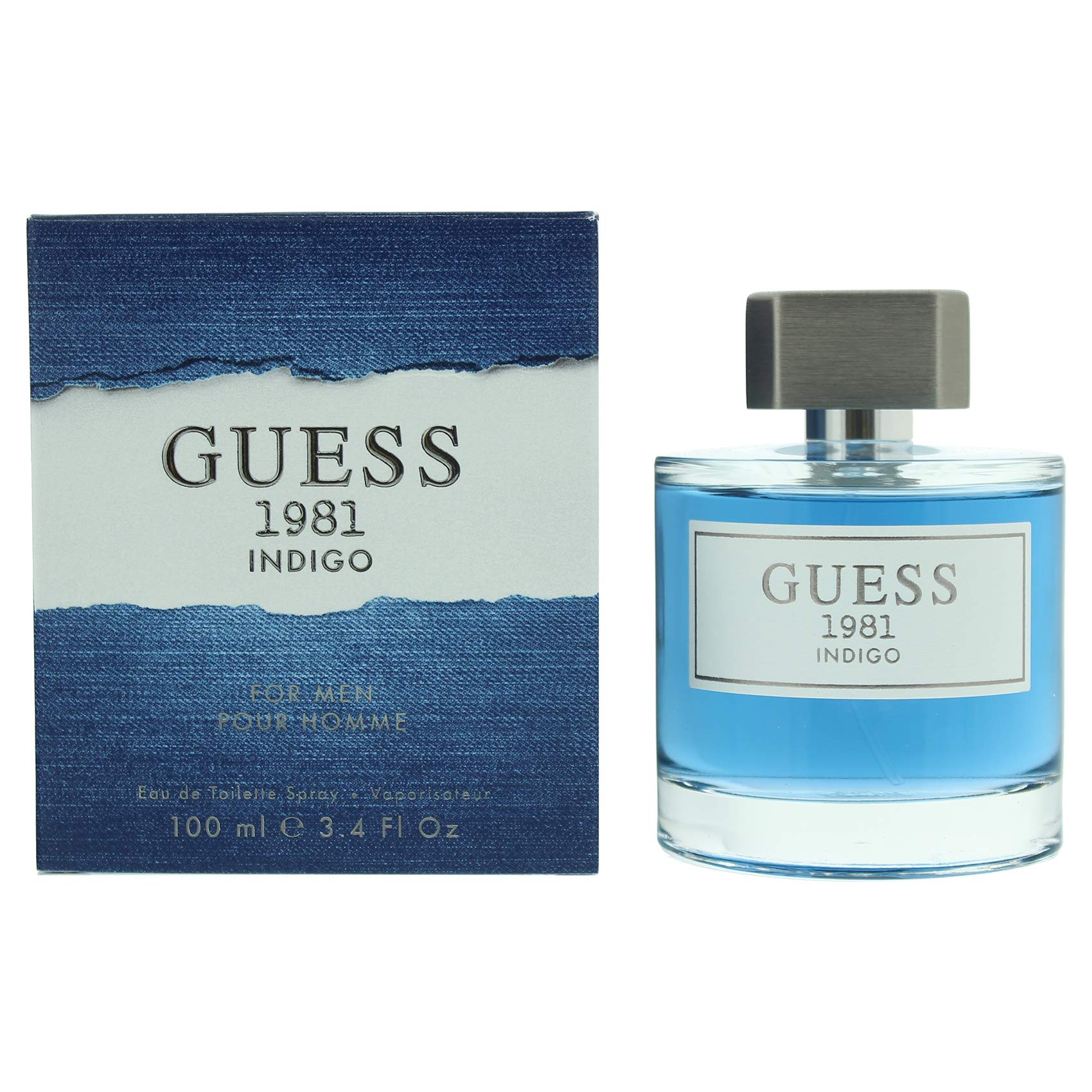 GUESS 1981 Indigo M Oriental Eau De Toilette Liquid - 100 Ml - For Men