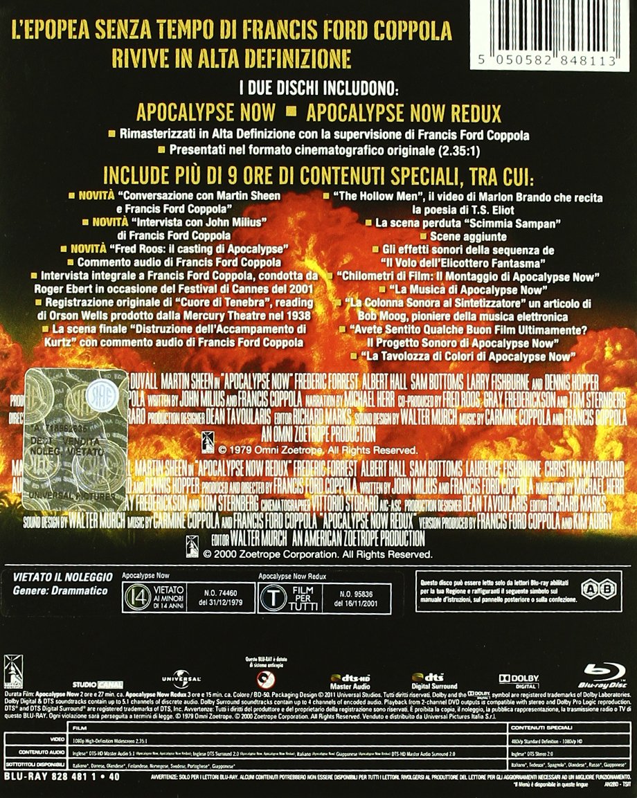 Apocalypse Now Special Edition Steelbook
