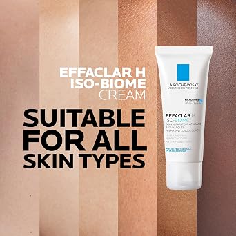 La Roche-Posay Effaclar H Iso-Biome Soothing Moisturiser Cream, 40ml