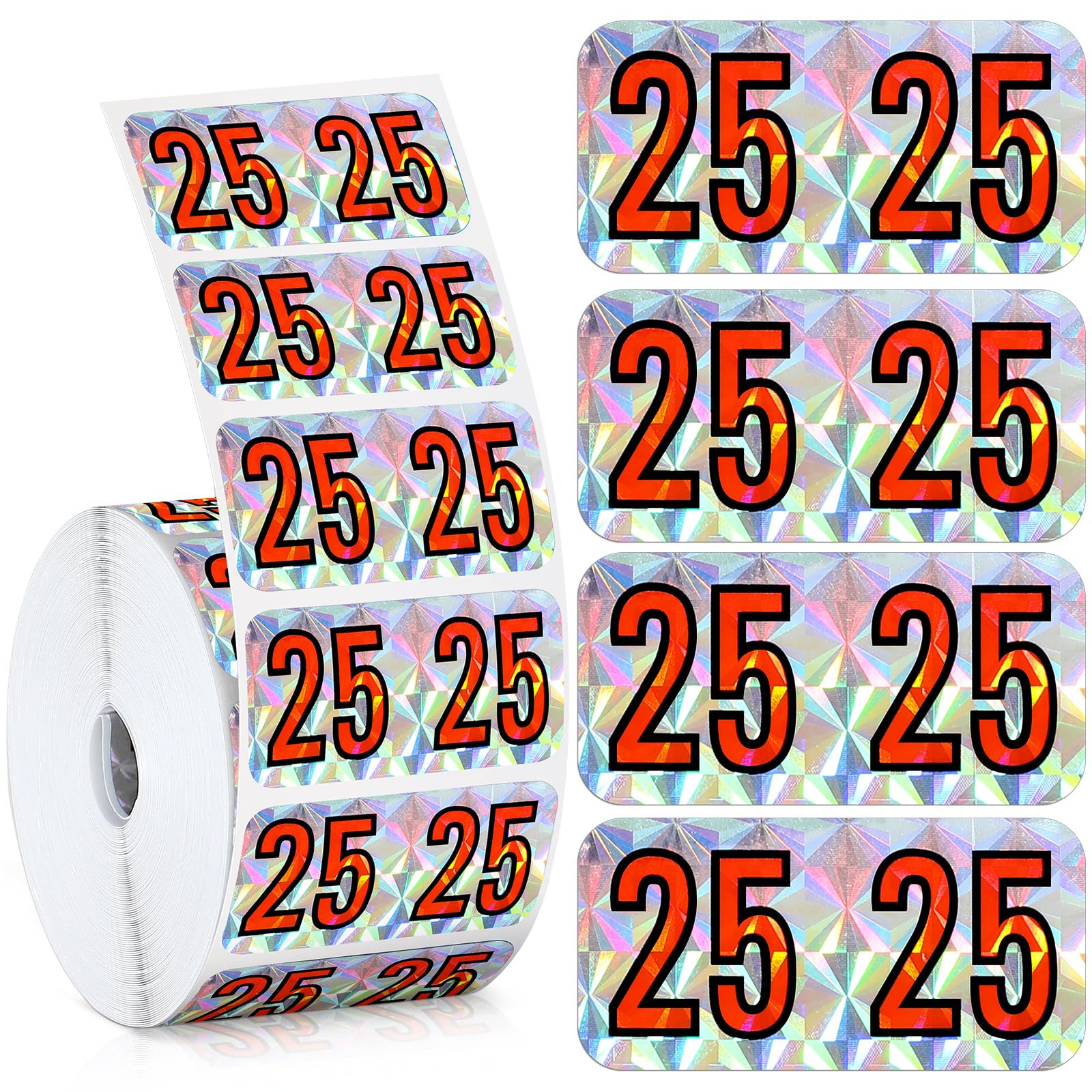 Amazon.com : Teling 500 Pcs 2025 Year Stickers File Folder Year Labels ...