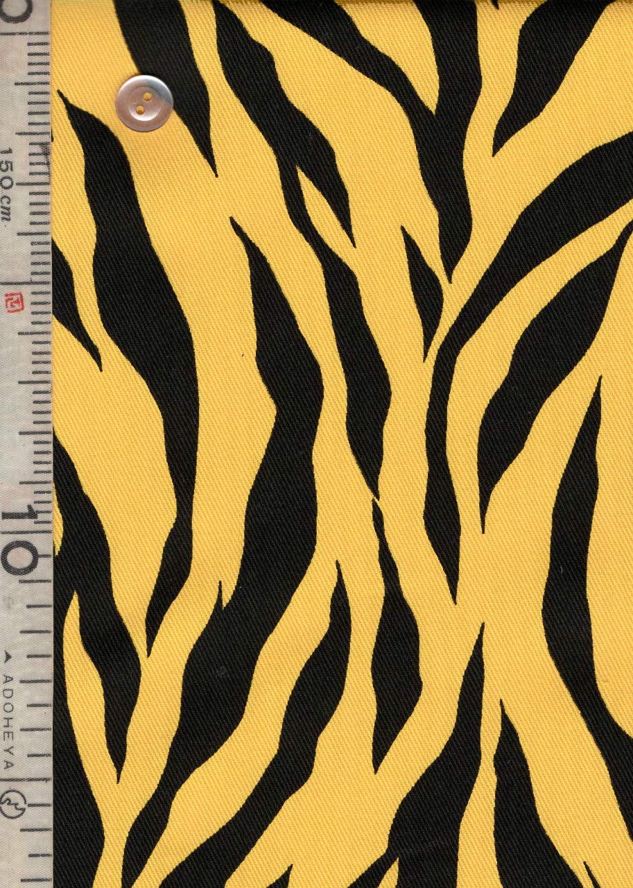 Amazon | 【ツイル プリント】ゼブラ柄 1m単位で切り売りいたします