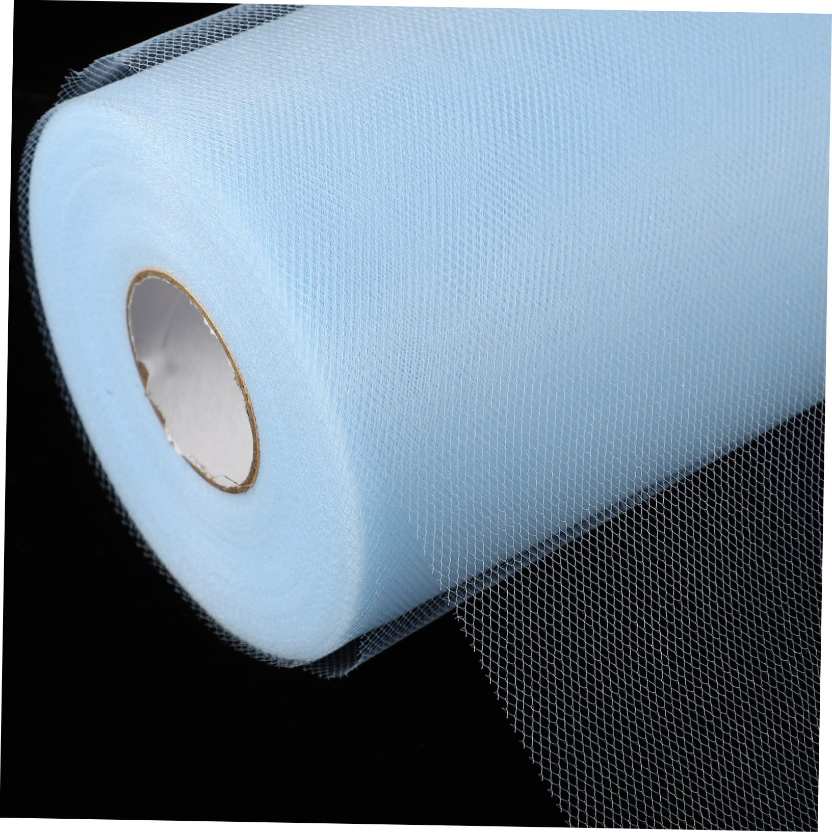 NUOBESTY 3rouleaux Tulle De Mariage Ruban Décoratif Accessoire Pour Décoration De Fête Et Mariage Pailleté Pour Bows Et