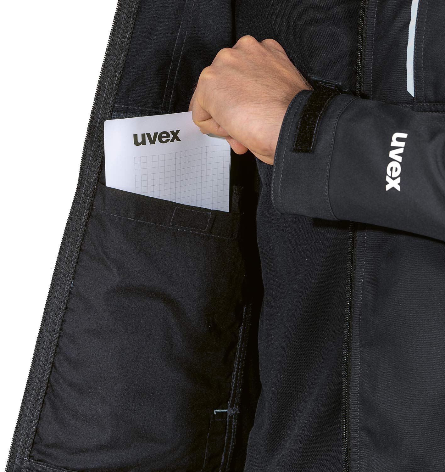 Uvex Tune-Up Veste de travail softshell pour homme – Respirante & Hydrofuge